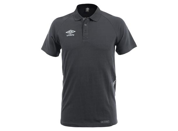 UMBRO UX-1 Polo Pique Svart XS Pikétröja i bomull 